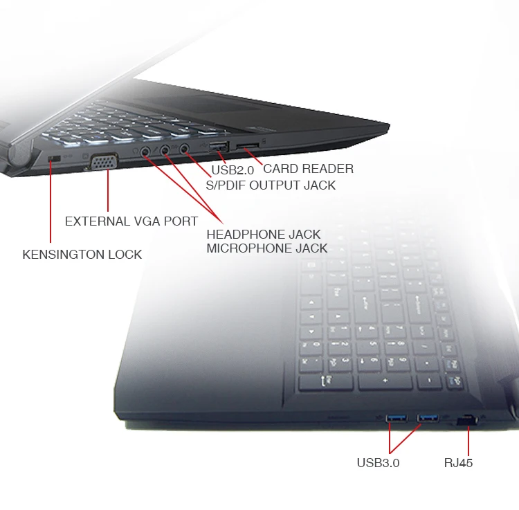 BBen 15 6 &quotG156M Win10 Intel I5 6300HQ Процессор 4 ядра Nvidia 940MX GPU 8 г/16 г/32 г оперативной памяти HDD 2