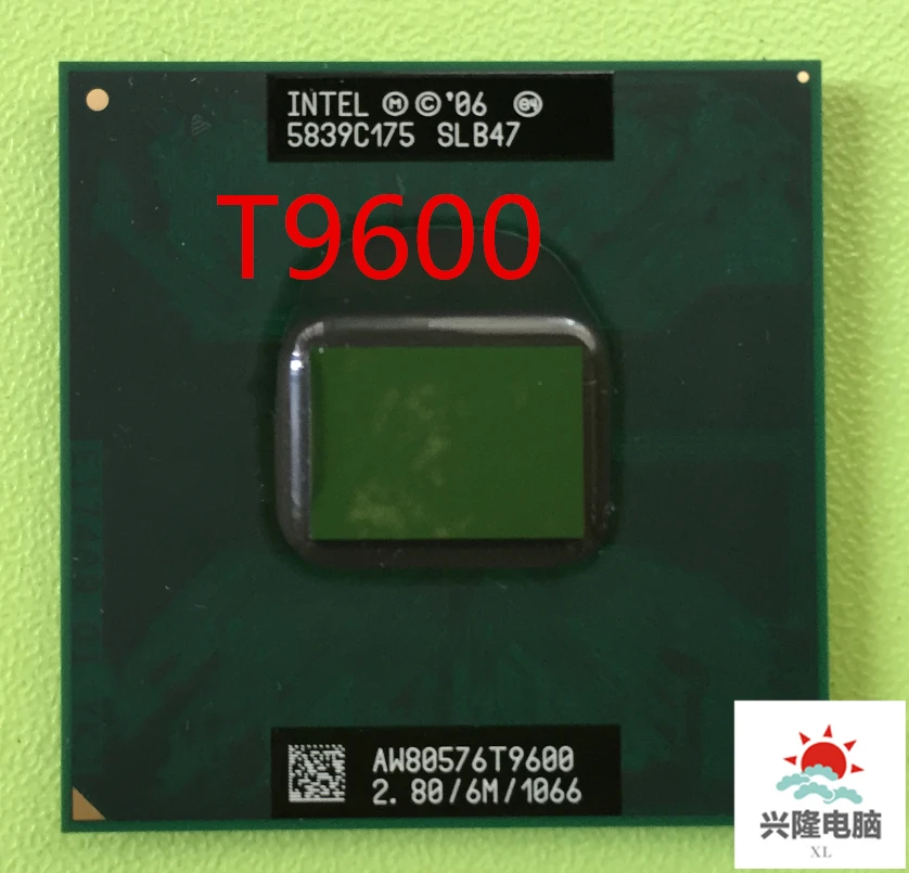 

Intel CPU laptop Core 2 Duo T9600 CPU 6M Cache/2.8GHz/1066/Dual-Core Socket 479Laptop processor for GM45 PM45 free shipping