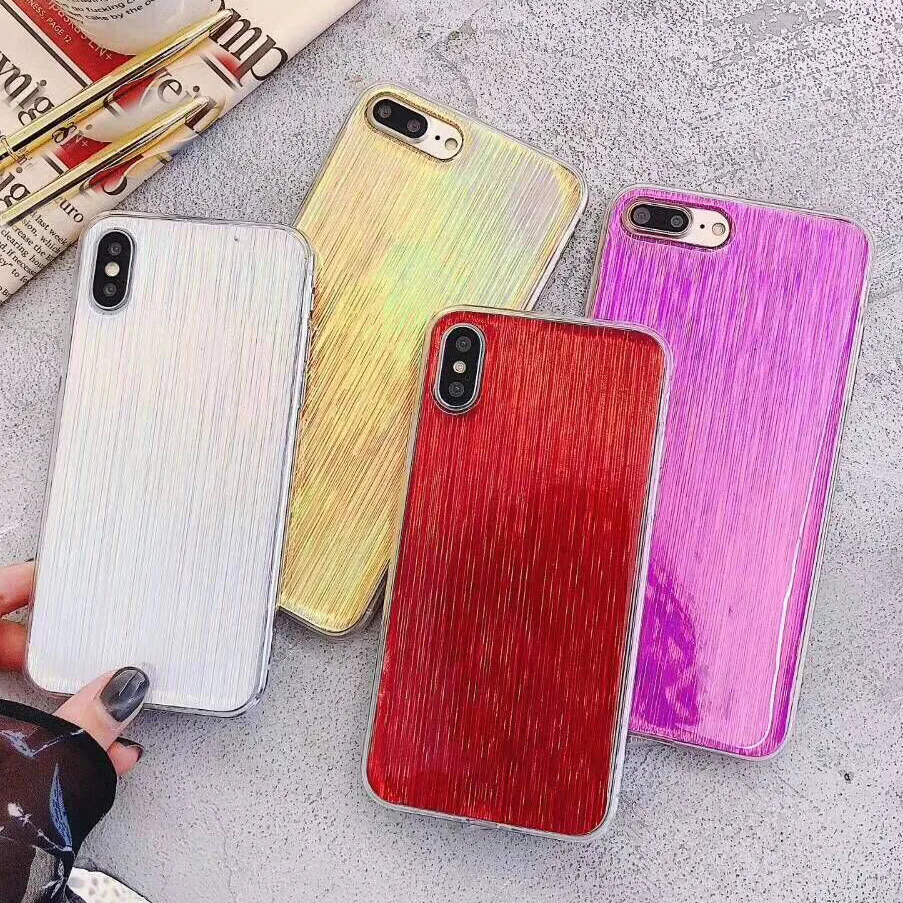

Case For iPhone X 8 7 6 Plus 6S TPU Silicon Colorful Drawing Phone Case For iPhone X Cover