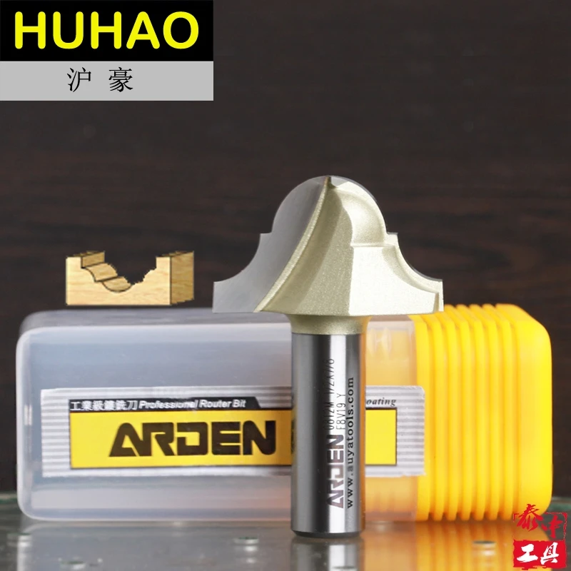 Embouts routeur النجارة أدوات مزدوجة الرومانية وغي الأخدود الجدول بت أردن بت التوجيه-1/4*1/2-1/2\