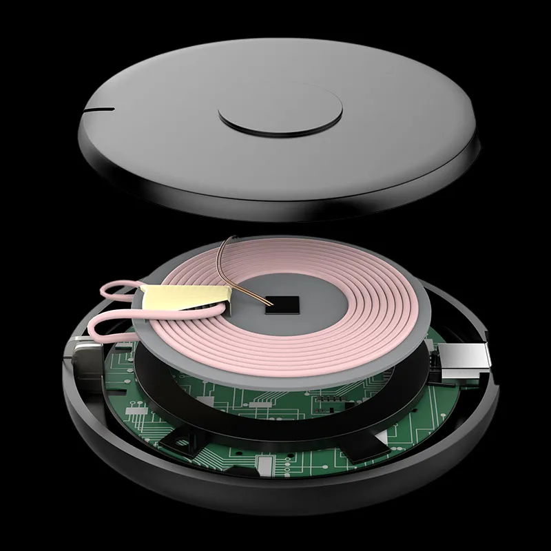 Qi Wireless Charger for Samsung Galaxy Note 8 9 Dock Cradle Charger for iPhone X/XS Max XR 8 8 Plus Wireless Charging pad