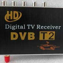 Ouchuangbo HD DVB-T2 Автомобильный цифровой ТВ приемник тюнер support60-100KM/ч испанский работа в Африке одна антенна