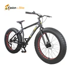 Best Price as low as $443.98 pasion ebike 7 speed Aluminium mountain bike white frame 26*4.0 fat tire bicycle bicicleta bikes