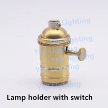 Комплект из 2 предметов E26/E27 ламповый патрон Винтаж Edison классический ретро держатель лампы Edison промышленная лампа на веревке баз для осветительных приборов "сделай сам"