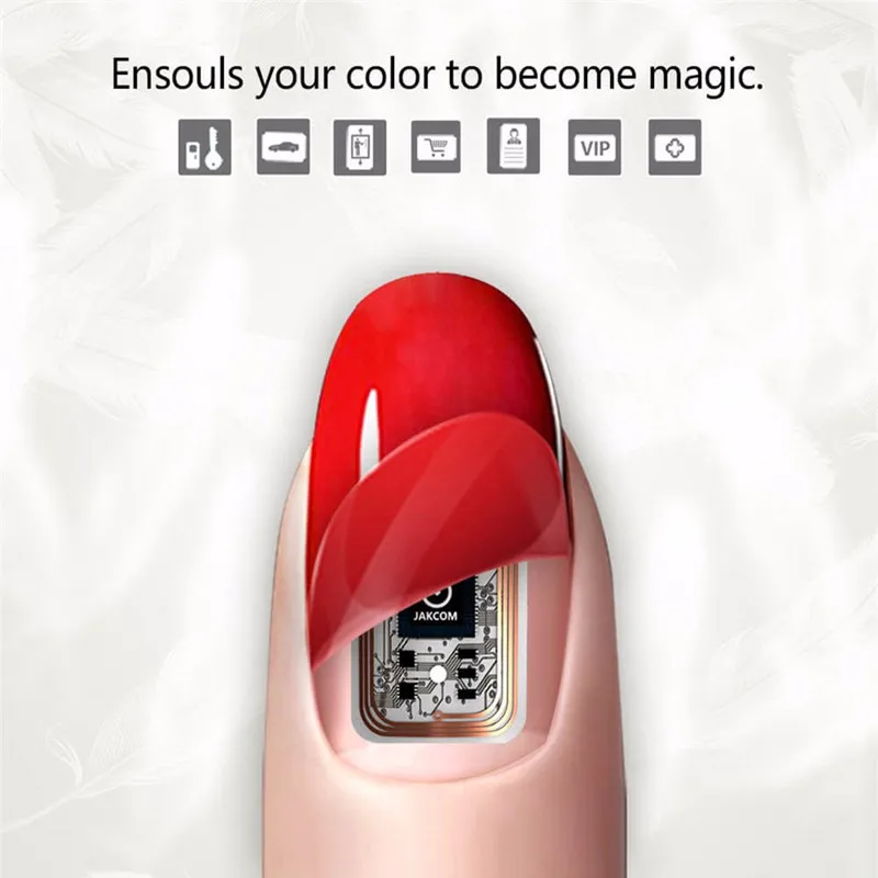 

JAKCOM N2 Smart Nail New Multi function Product Of Intelligent Accessories No Charge Required New NFC Smart Wearable Gadget