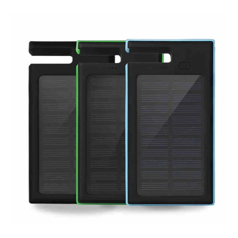 12000 mAh شاحن بالطاقة الشمسية المحمولة خزان طاقة يعمل بالطاقة الشمسية بطارية خارجية للماء المزدوج USB شاحن السفر للهاتف المحمول أقراص 12000 mAh شاحن بالطاقة الشمسية المحمولة خزان طاقة يعمل بالطاقة الشمسية بطارية خارجية للماء المزدوج USB شاحن السفر للهاتف المحمول أقراص