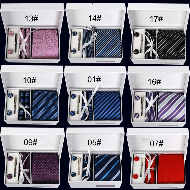 Fashion Classic Men/'s Stripe Style Neck Ties Wedding Party Silk tie gift