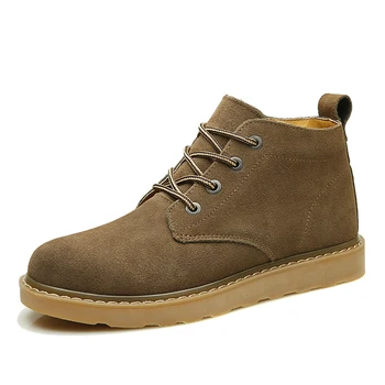 

Fashion Winter Suede Men Boots Outdoor Male Casual Dress Botas Hombre Work Ankle Boots Vintage Leisure Chaussure Homme Footwear