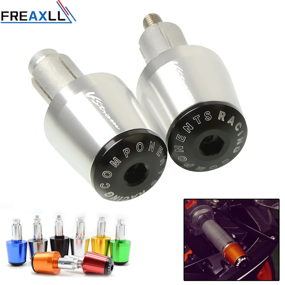 

7/8'' 22mm For Suzuki DL650/V-STROM DL1000/V-STROM VSTROM CNC Aluminum Motorcycle Handlebar Motorbike Handle Bar Grips Ends