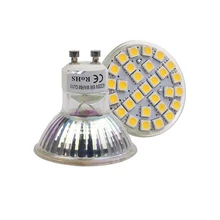 10 шт. GU10 29LED 5 Вт 5050 SMD теплый белый Мощность прожектор Лампа 220 V