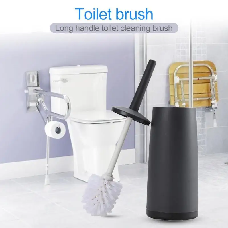 

Long Handle Toilet Brush Portable Household Bathroom Kitchen Cleaning Tools