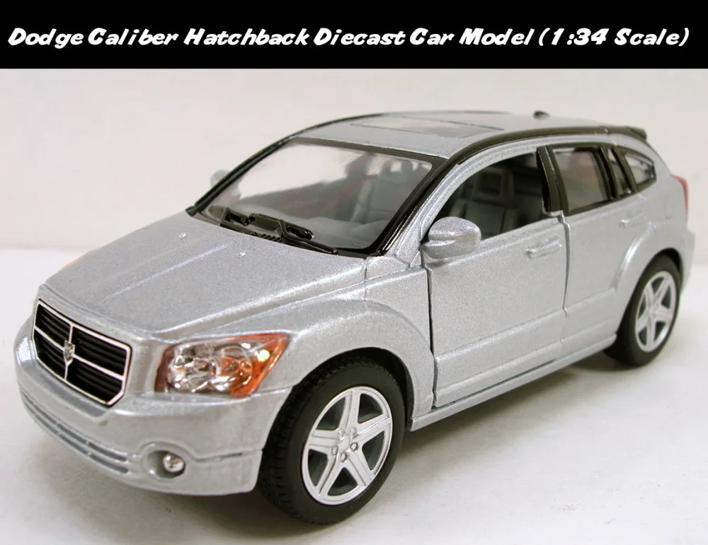 Brand New KINGSMART 1:34 Scale Diecast Metal Car Model Dodge Caliber