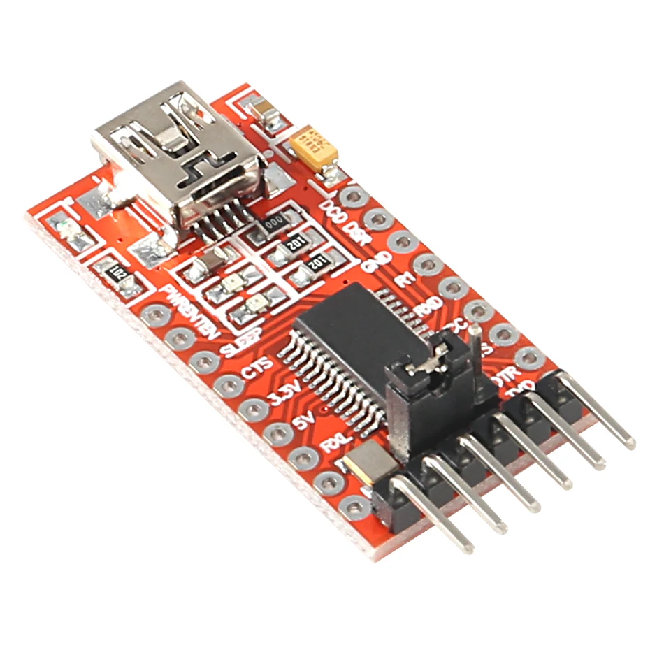 

FT232RL FTDI USB 3.3V 5.5V to TTL Serial Adapter Module for Arduino Mini Port