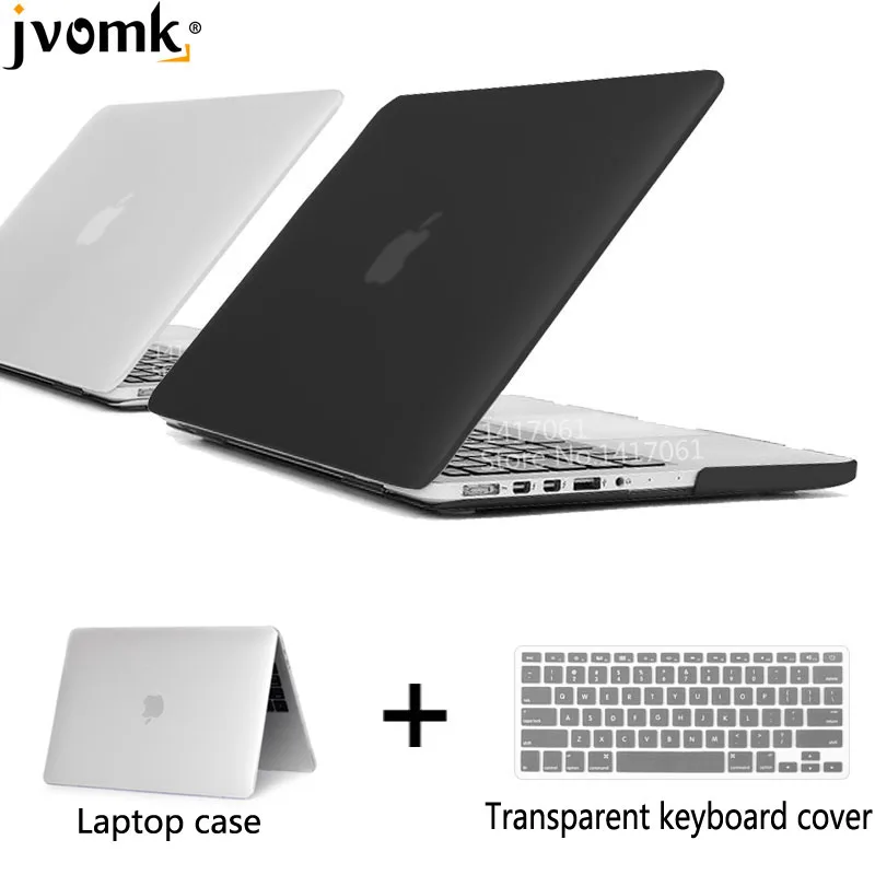 

Jvomk Best Laptop Case For MacBook 13 15 inch Pro with A1502 A1398 / CD ROM A1278 A1286 + Keyboard Cover