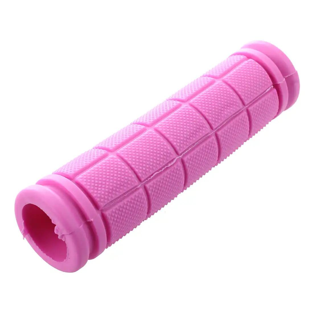 pink mountain bike grips