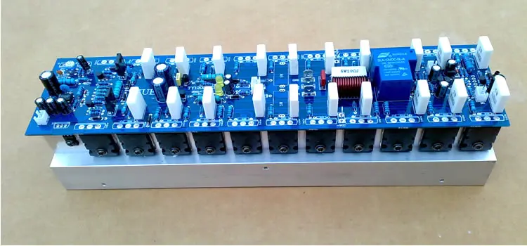 

hifi large power watt High-fidelity home fever professional stage 11 pair C5200 A1943 large watt 1200W tube amplifier board