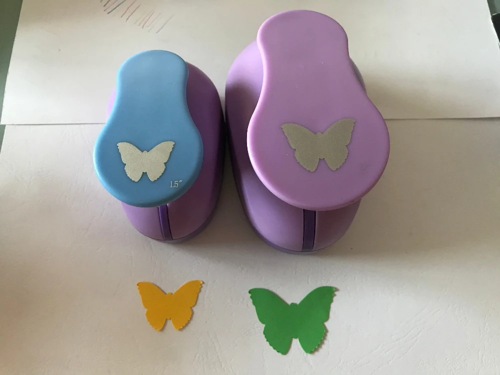 Perforateur Artisanal En Forme De Papillon Bateau Gratuit 2 Pieces En Forme De Papillon Perforateur De Bricolage Decoupeur De Papier Perforateur De Percage En Mousse 2 Et 1 5 Aliexpress