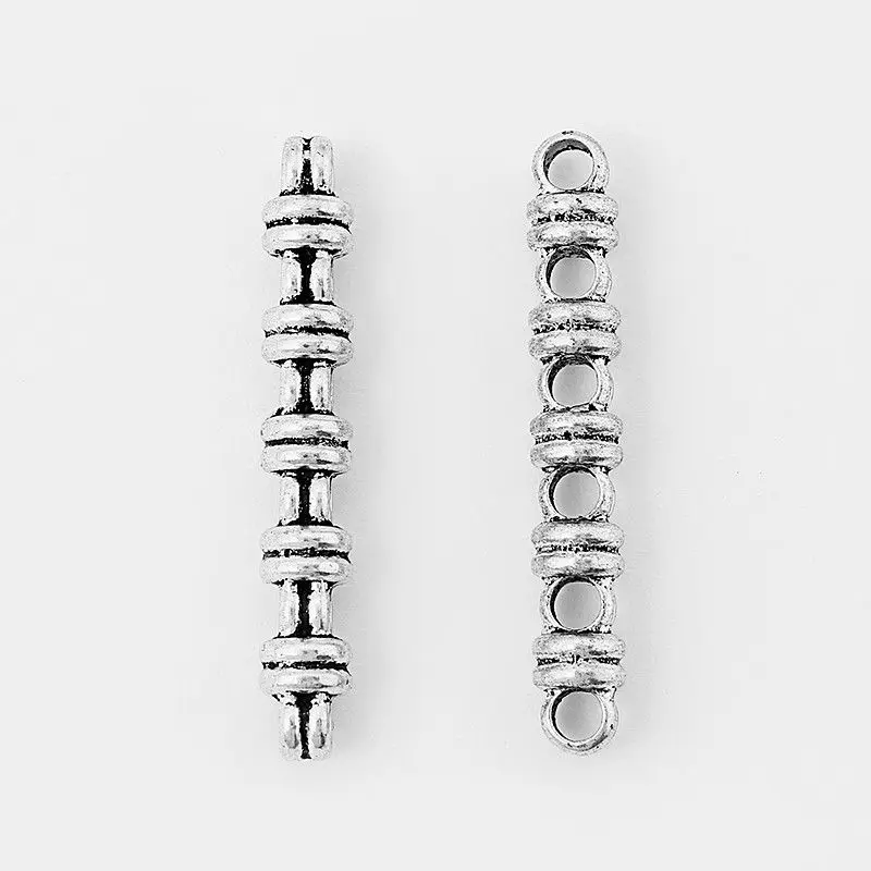 10 pcs Antique Bronze//Gold 2//3//4//5//6 Holes Separator Spacer Connectors Crafts