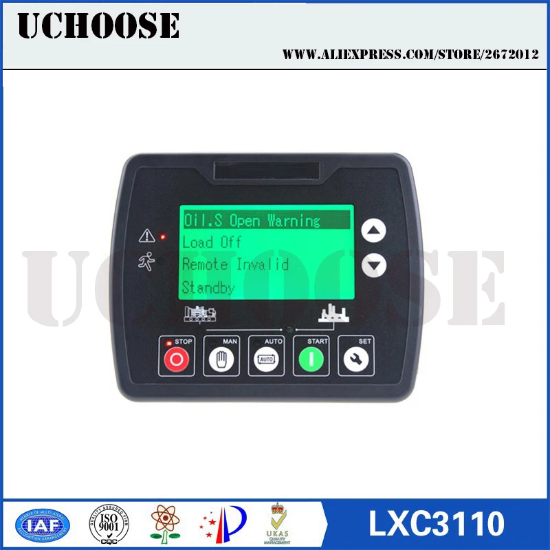 High Quality LXC3110 genset diesel generators auto start control system