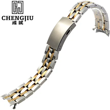 

19mm Watch Strap For Tissot For PRC200/T461/T014/T019/ For Visodate Steel Watches Band Chain Bracelet Belt Watchbands With Tools