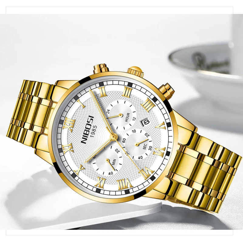 NIBOSI Mens Sport Watches Men Waterproof Luxury Brand Watch 2018 Fashion Full Steel Analog Quartz Wristwatch Relogio Masculino   (12)