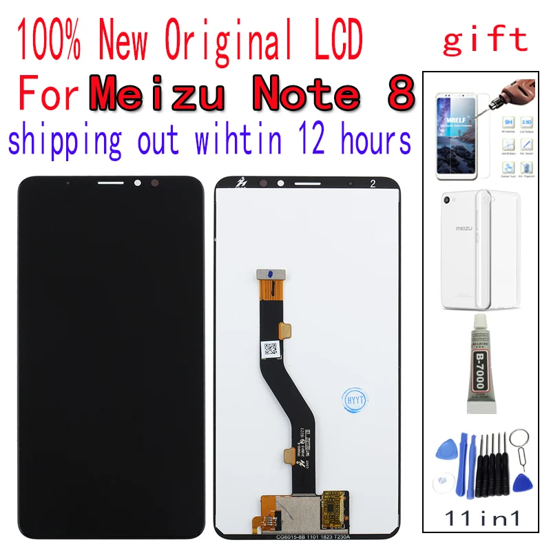 

New LCD For Meizu NOTE 8 Display Screen Touch Screen Digitizer Replacement Repair SpareParts
