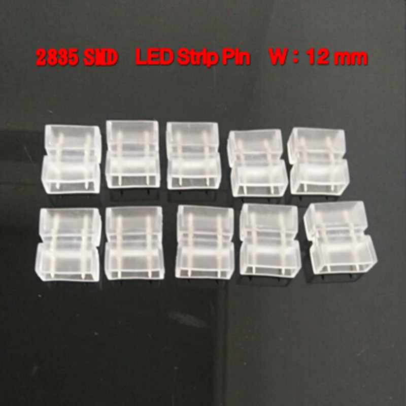 110V 220V Светодиодная лента 2 контакта для SMD 5050 5630 3014(6 мм) 3528(4 мм) 2835(12 мм) Светодиодная лента, аксессуар со специальным контактом