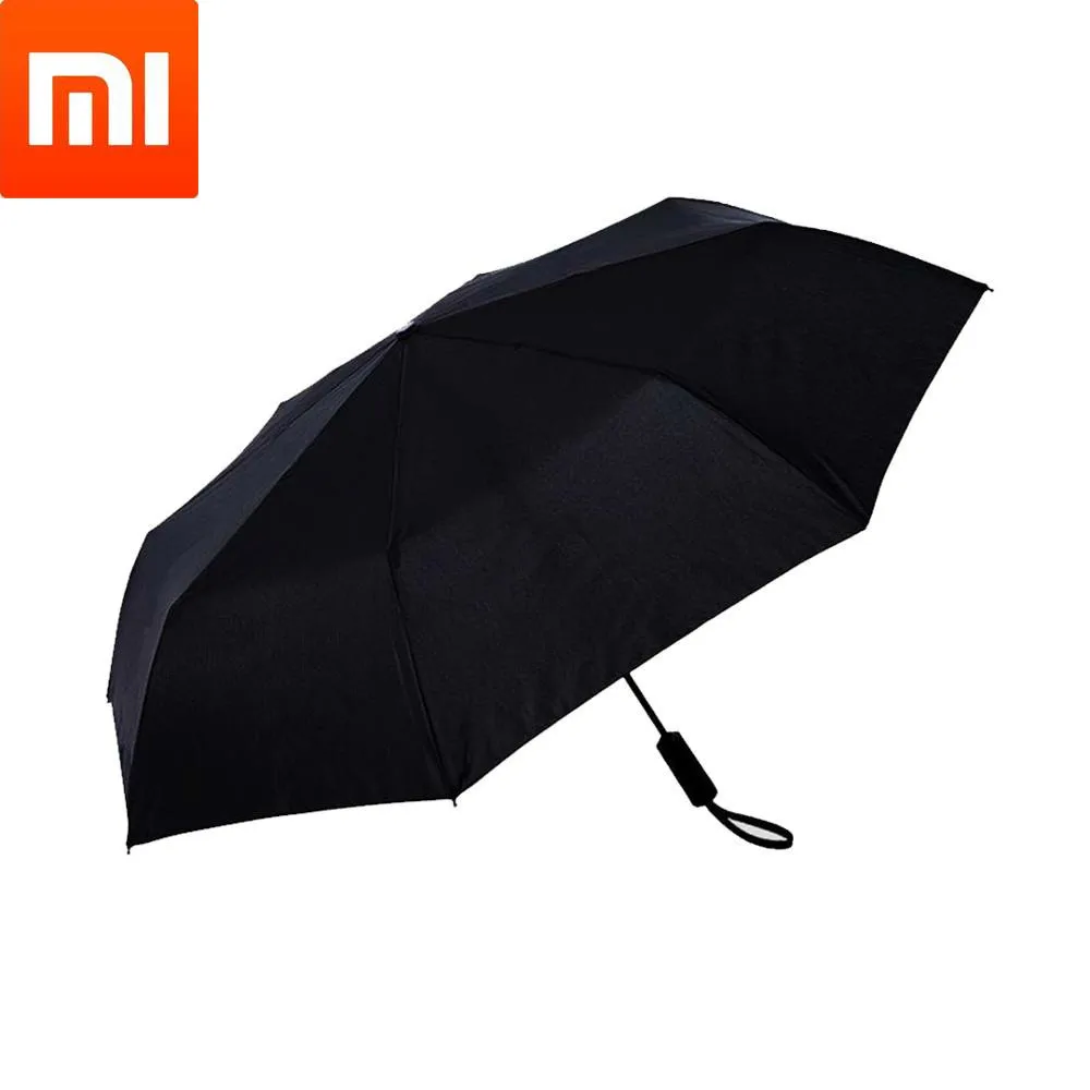 

Xiaomi Mijia Automatic Sunny Rainy Bumbershoot Three folding Windproof Waterproof UV Parasol Summer Winter Sunshade Man woman