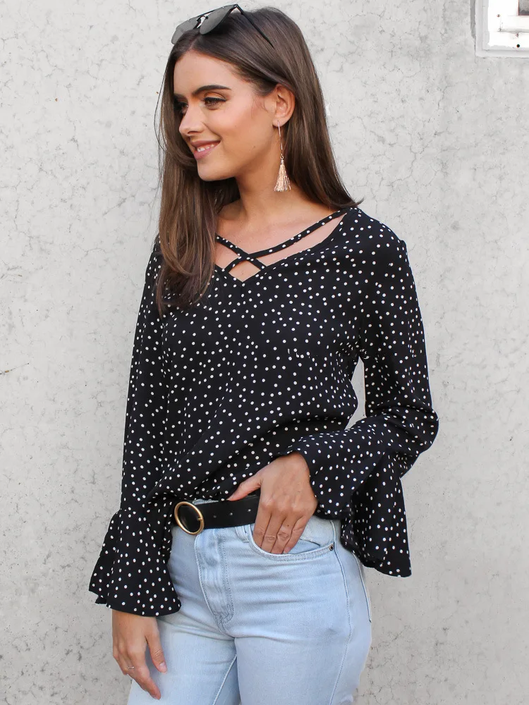 HARIETT-BLOUSE-BLACK-POLKA-3-o
