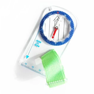 Средний качество дешевые Северной открытый ориентирование большого пальца компасы географические карты скейлер Кемпинг пеший Туризм спортивн - изображение