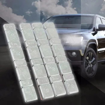 

4pcs Automobile Car Tire Ddiagnostic-Tool Balance Bar Tyre Motorcycle Tools Kit Gram Steel Each Stick-On Wheel Balancer Weight