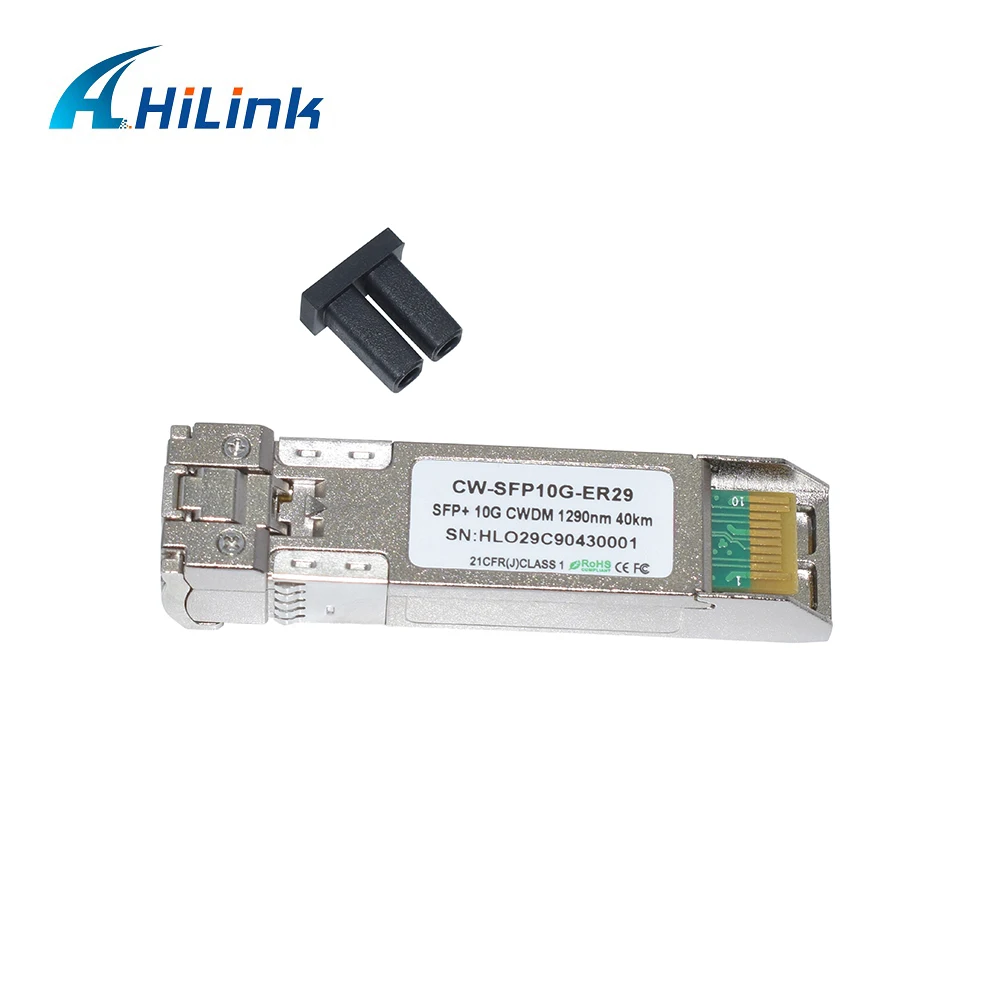 Бесплатная доставка! 10GBASE-ER Дуплексный LC 10G 1290nm 40km ER DOM CWDM SFP + трансивер | Мобильные