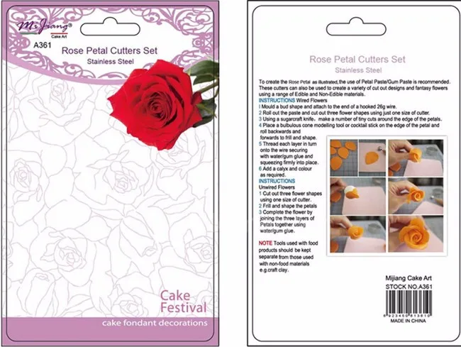 Big Size Rose Cake Cutter 4 4