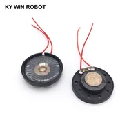 16r הדובר קוטר 2pcs / הרבה חדש דק צעצוע ברכב צופר 16 אוהם 0.5 וואט 0.5W 16R הדובר קוטר 36mm 3.6CM עם חוט (5)