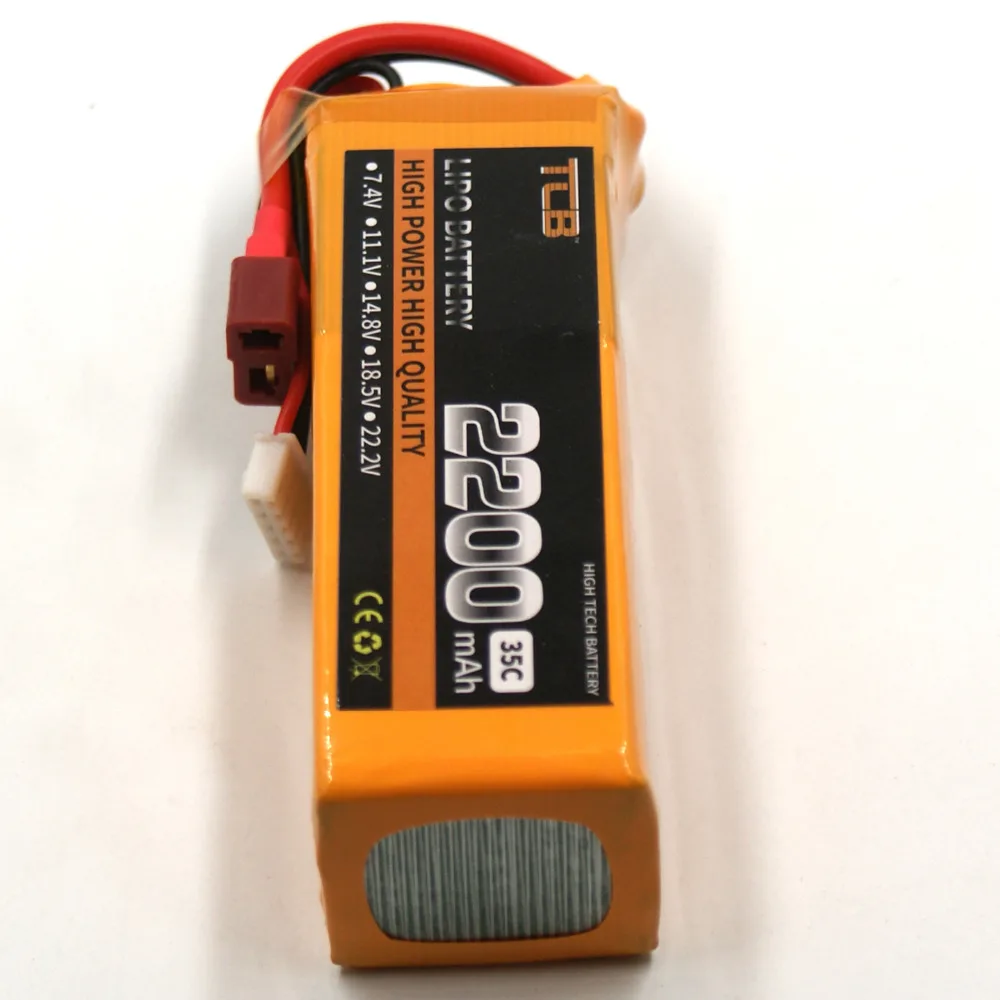 

TCB RC lipo battery 18.5V 2200mAh 35C 5s for rc airplane drone car batteria free shipping