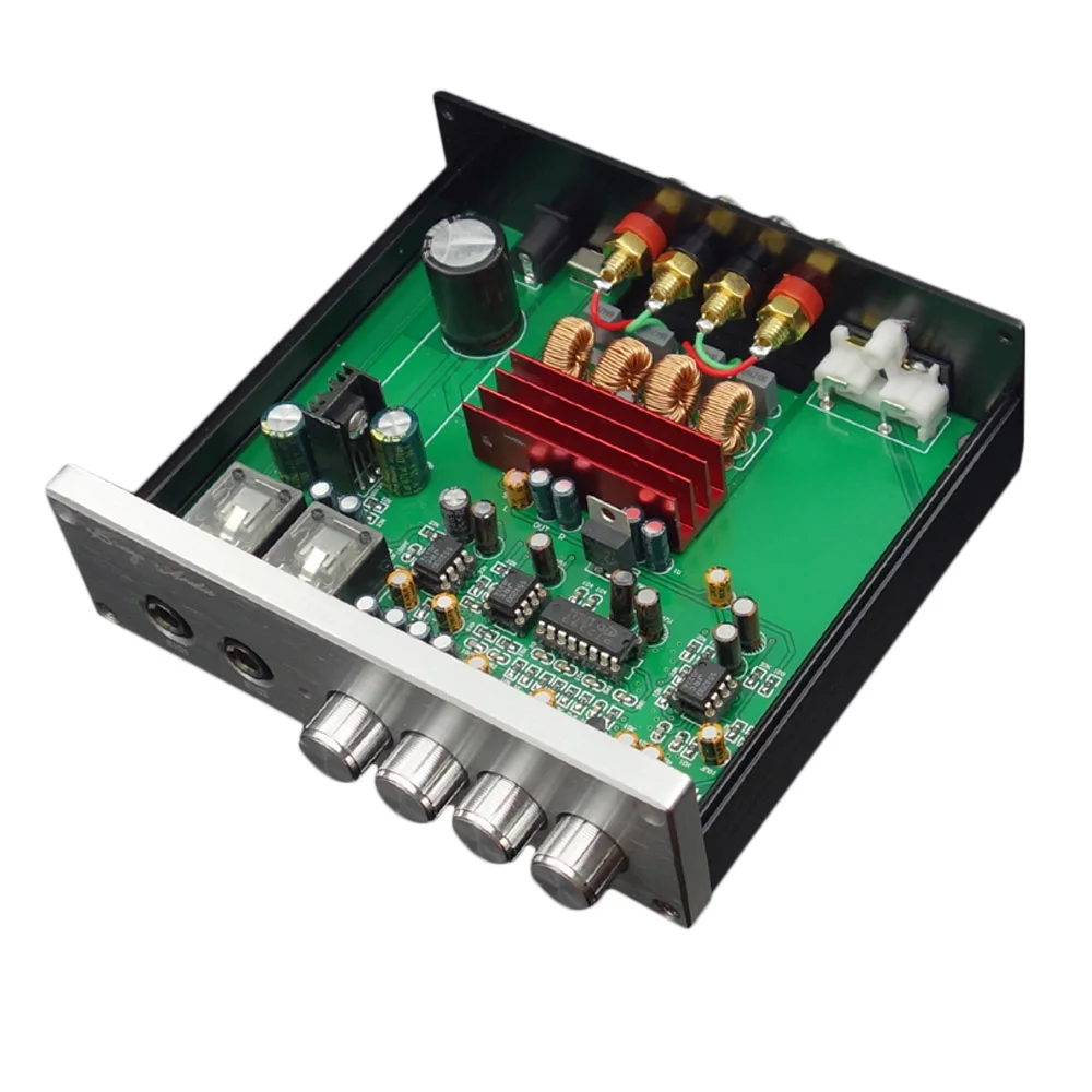 AIYIMA 100 Вт * 2 TPA3116 HIFI высокомощный чистый цифровой аудио усилитель 0 Channe PT2399 караоке