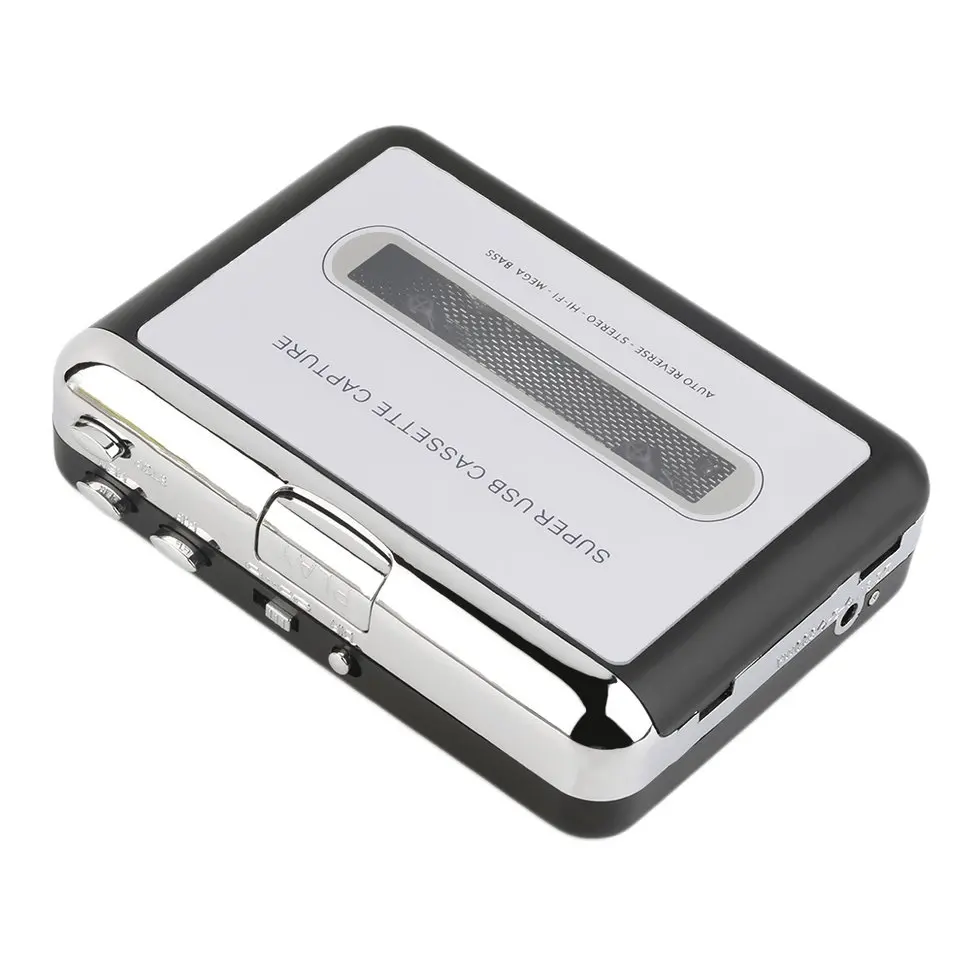 Tape to PC Super USB Cassette-to-MP3 Converter Capture Audio Music Player | Электроника