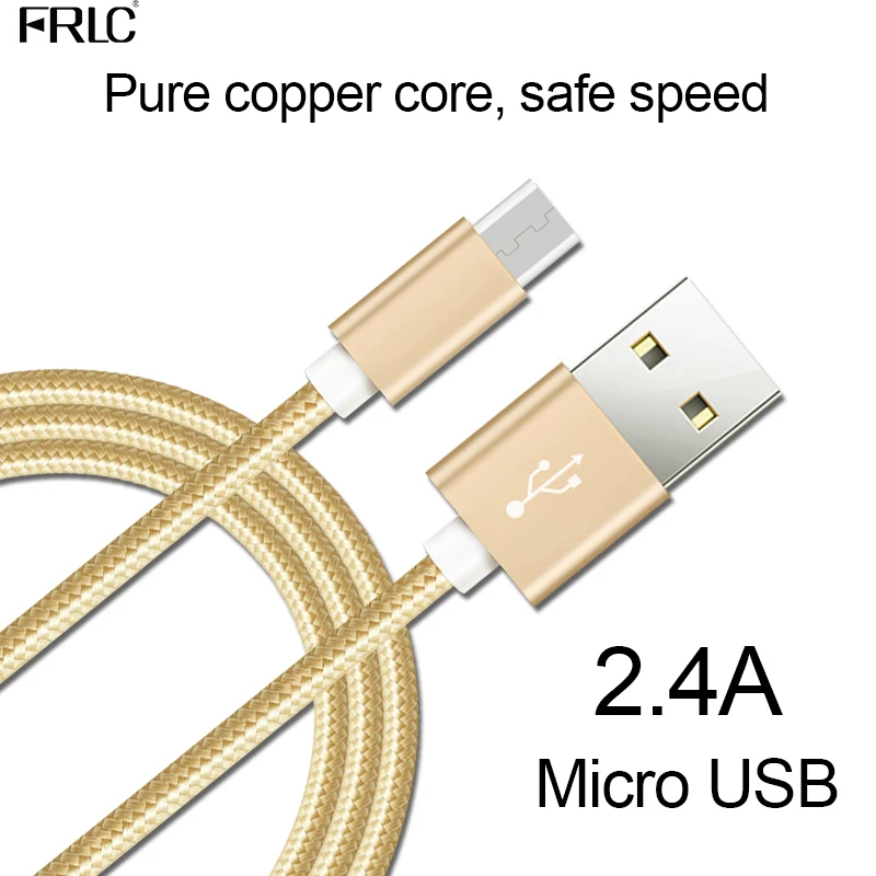 

FRCL Micro USB Cable for Android phone charging USB Micro Cord for Samsung huaiwei Xiaomi Redmi Note 4 5 phone charger