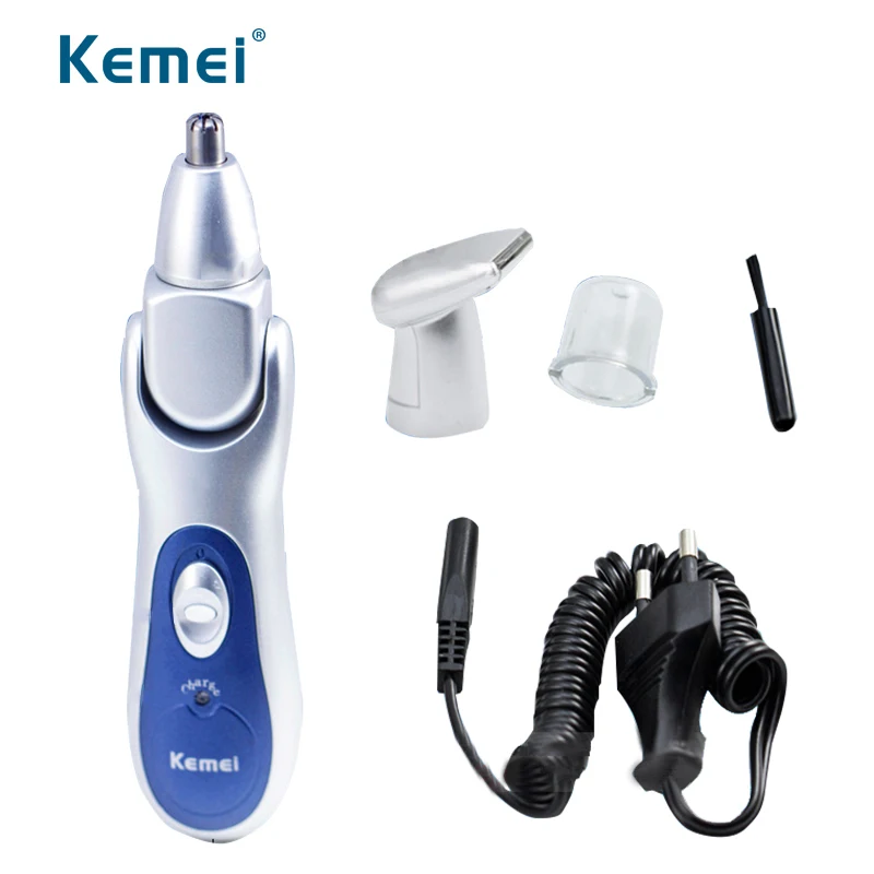 

110-240V Rechargeable Nose Trimmer Ear Hair Removal Clipper Hair Cutting Machine Hair Cutter for men face care EU plug
