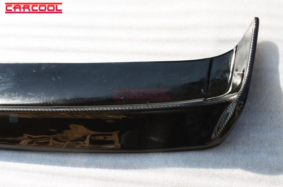 R32 GTR GTS Dmax Style Carbon Fiber Rear Boot Trunk Lip Spoiler Wing Ducktail 03