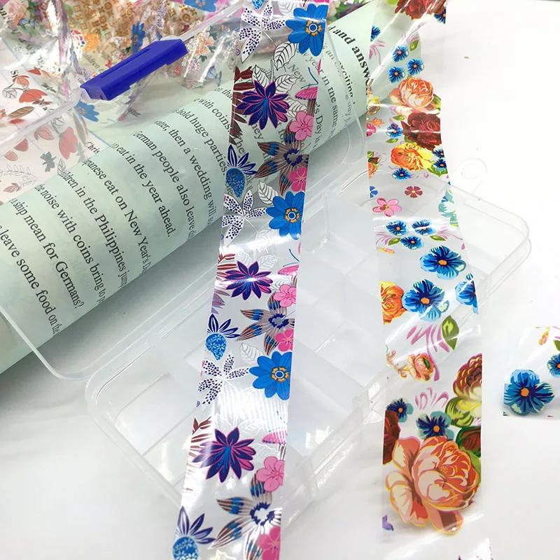 احباط لاصق الغراء الملونة زهرة مسمار احباط مجموعة 2.5*100 سنتيمتر مسمار ملصقا جيل للأظافر مسمار الفن أطقم مع ستار الغراء الاستنسل صائق