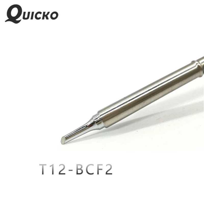QUICKO T12 BCF2 сварочные инструменты наконечники паяльника для FX952/951/9501/907 ручка