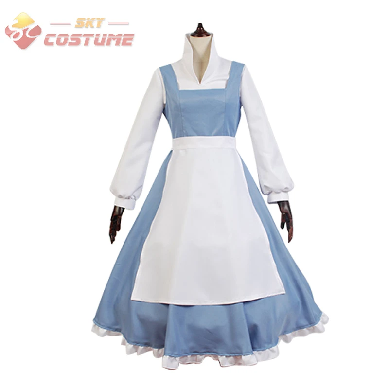 美容と獣メイドエプロンドレス衣装フルセット映画アニメ衣装カスタムメイドフルセット Anime Cosplay Costumes Cosplay Costumecostume For Women Aliexpress