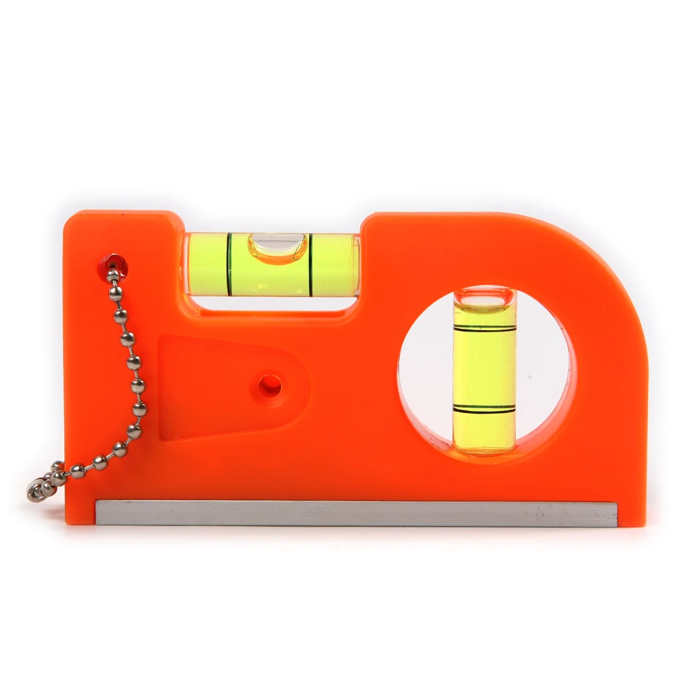 

Level Ruler Size 85*45*19.5mm Orange Color Convenient ABS Magnet Spirit Level For Adjusting Angle