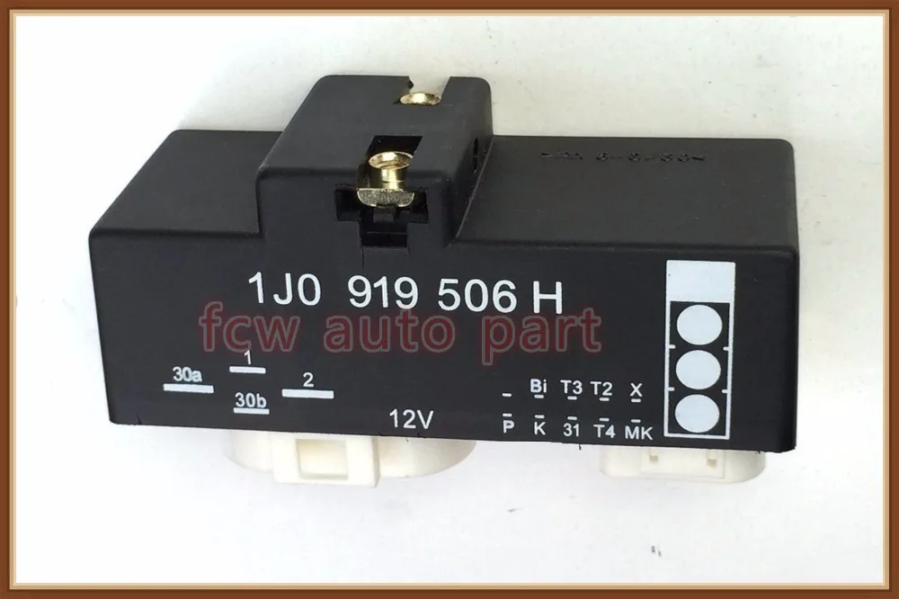 

New Cooling Fan Control Switch Relay For Beetle Golf Jetta 1J0 919 506H / 1J0 919 506 H / 1J0919506H