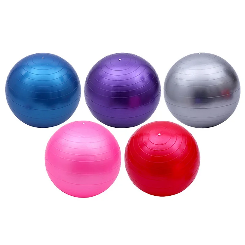 55/65/75cm Yoga Fitness Ball Sports Yoga Balls Bola Pilates Fitness Gym Balance Sport Exercise Pilates Workout Massage Ball A