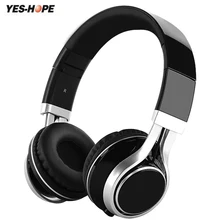 YES HOPE Wireless Bluetooth Headphones Stereo Foldable Noise Cancelling Headphones Microphone Gaming Headset For mobile phone