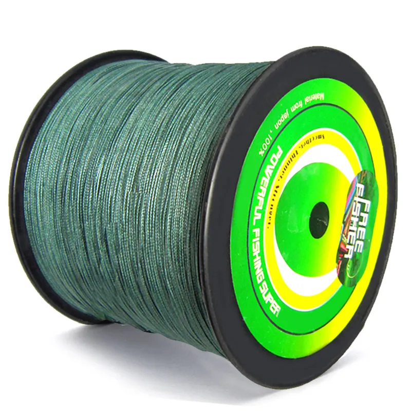 High Quality Brand 1000m 4 Strands PE Braided Fishing Line Strong