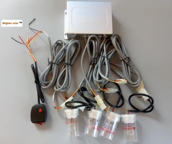 

High quanlity 4 heads 80W Xenon car strobe warning lights,truck emergency hideaway lights,xenon bulbs Lamps,waterproof
