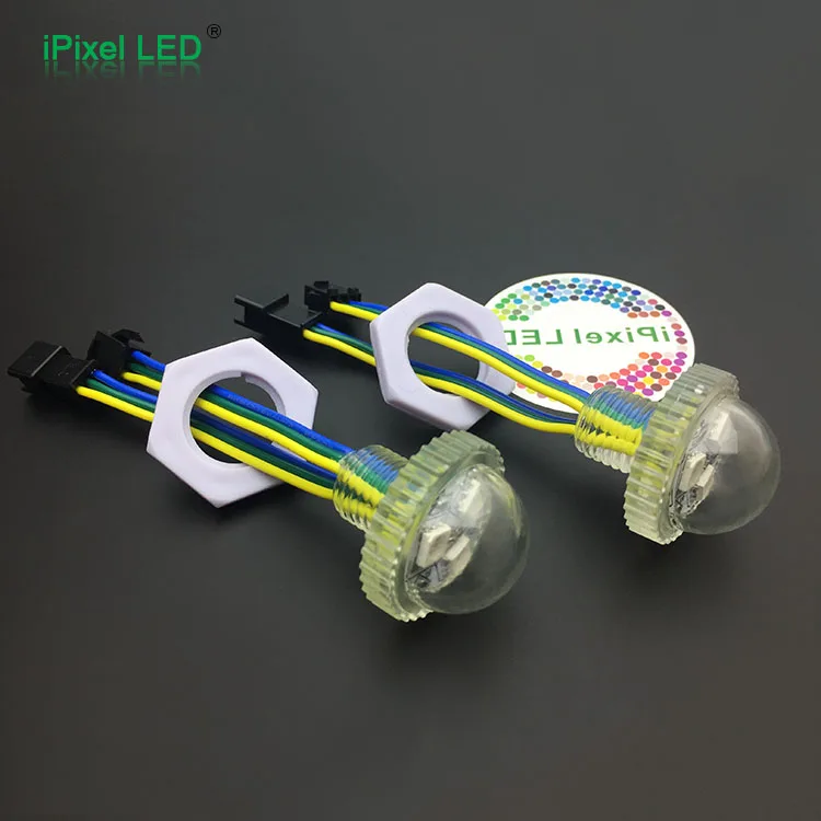 Логотип DC12V 3 SMD5050 RGB 25 мм пикселей, светодиодный